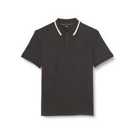 Boss Pio Badge Charcoal16 Polo Erkek T-shirt