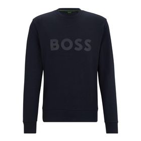 Boss Salbo Koyu Mavi Erkek Sweatshirt