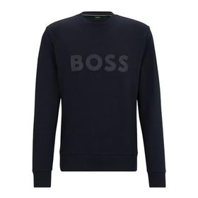 Boss Salbo Koyu Mavi Erkek Sweatshirt