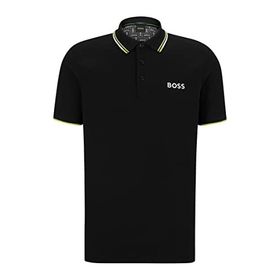 Boss Siyah Paddy Pro Polo Erkek T-shirt