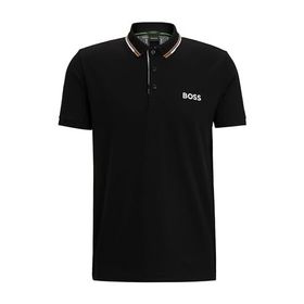 Boss Siyah Paddy Pro Polo Erkek T-shirt