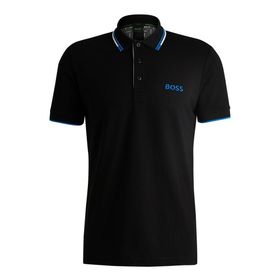 Boss Siyah Paddy Pro Polo Erkek T-shirt