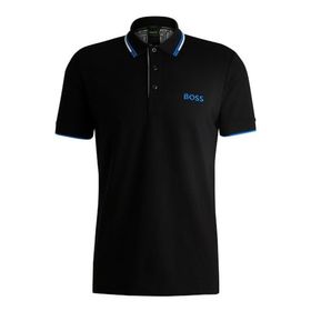 Boss Siyah Paddy Pro Polo Erkek T-shirt