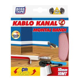 Boss Tape 10 mm 10 mt Kablo Kanal Bandı