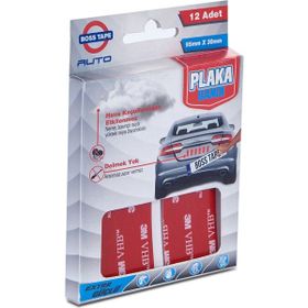 Boss Tape 3M VHB Oto Plaka Yapıştırma Bandı