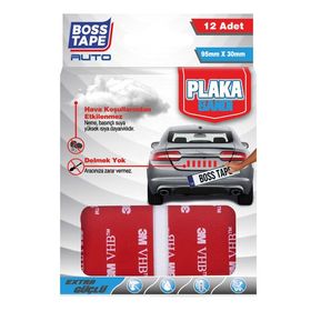 Boss Tape 3M VHB Oto Plaka Yapıştırma Bandı