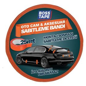 Boss Tape 45 mm 25 mt Turuncu Cam Aksesuar Sabitleme Bandı