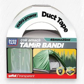 Boss Tape 48 mm 25 mt Şeffaf Tamir Bandı