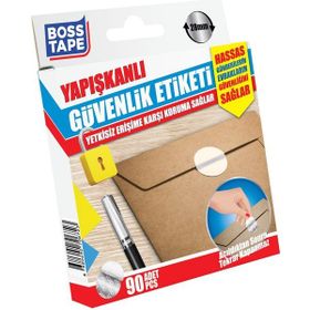 Boss Tape 90'lı Yapışkanlı Güvenlik Etiketi