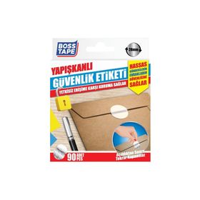 Boss Tape 90'lı Yapışkanlı Güvenlik Etiketi