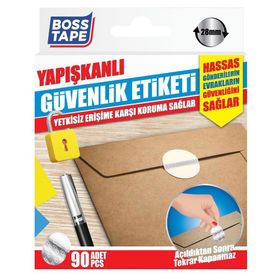 Boss Tape 90'lı Yapışkanlı Güvenlik Etiketi