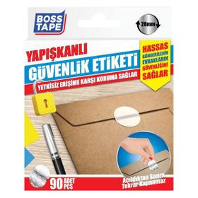 Boss Tape 90'lı Yapışkanlı Güvenlik Etiketi