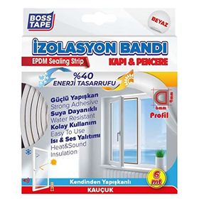Boss Tape Boss Beyaz Kapı Pencere İzolasyon Bandı