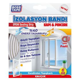 Boss Tape Boss Beyaz Kapı Pencere İzolasyon Bandı