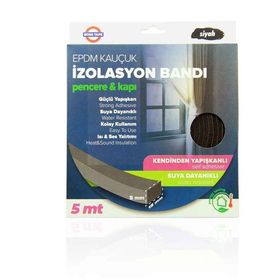 Boss Tape Epdm Siyah Kapı Pencere İzolasyon Bandı