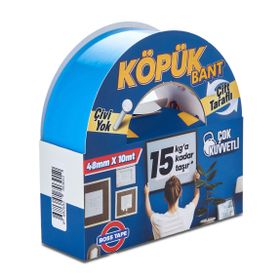 Boss Tape Mavi Solvent Akrilik Köpük Montaj Bandı