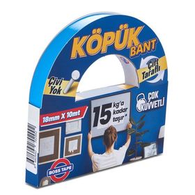 Boss Tape Mavi Solvent Akrilik Köpük Montaj Bandı