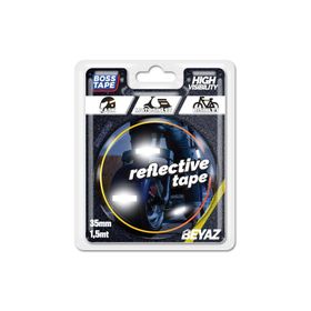 Boss Tape Reflektif Beyaz 35 mm x 1.5 mt Bant