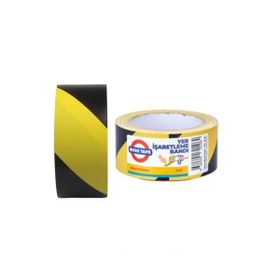 Boss Tape Sarı Siyah Yer İşaretleme Bandı