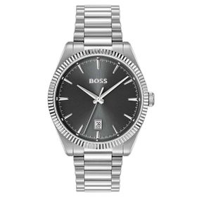 Boss Watches Hb1514310 Gri Metalik Çelik Erkek Kol Saati
