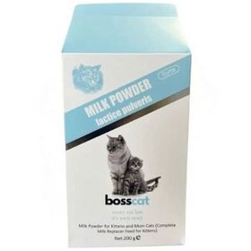 Bosscat 200 gr Yavru ve Anne Kediler için Multivitaminli Süt Tozu
