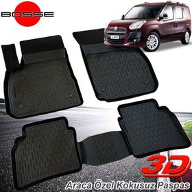 Bosse Fiat Doblo 2 Siyah 2010 Sonrası Bagaj Havuzu