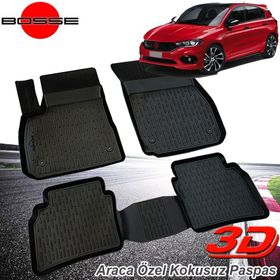 Bosse Fiat Egea HB 3D Havuzlu Oto Paspas