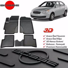 Bosse Hyundai Accent Era 3D 2006 Sonrası Havuzlu Oto Paspas