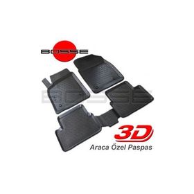 Bosse Mercedes E Serisi Serisi W213 2016 Sonrası Siyah 3D Havuzlu Oto Paspas