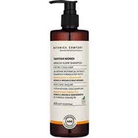 Botanica Comfort 400 ml Kuru ve Yıpranmış Saçlar İçin Monoi Argan ve Makademya Yağ İçerikli Nourishing Şampuan