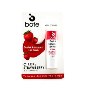 Bote Çilek Aromalı 5 gr Dudak Koruyucu Lip Balm