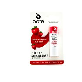 Bote Çilek Aromalı 5 gr Dudak Koruyucu Lip Balm