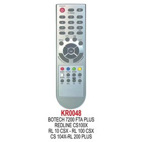 Botech 7200 FTA Plus Uydu Alıcı Kumandası