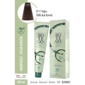 Botego 8.11 Yoğun Küllü Açık Kumral 100 ml Kalıcı Krem Boya