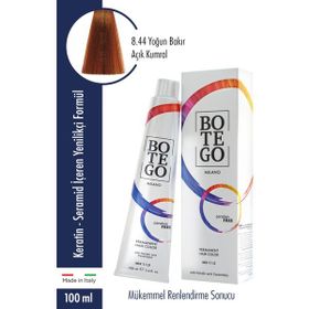 Botego 8.44 Yoğun Bakır Açık Kumral 100 ml Kalıcı Krem Boya