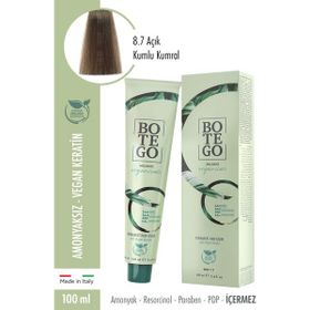Botego 8.7 Kumlu Açık Kumral 100 ml Saç Boyası
