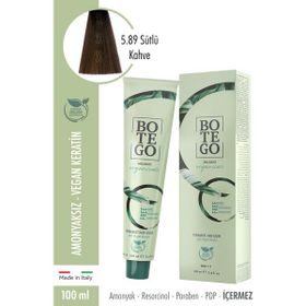 Botego Milano 5.89 Sütlü Kahve 100 ml Krem Boya