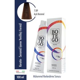 Botego Milano 7,89 Açık Karamel 100 ml Saç Boyası