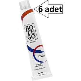 Botego Milano Parabensiz 7,11 Ekstra Küllü Sarı 6x100 ml Saç Boyası