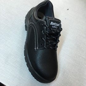 Botsan K100 S1 Çelik Burunlu Deri Siyah İş Ayakkabısı