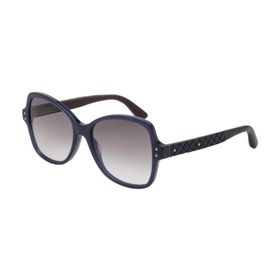 Bottega Veneta BV 0045S 005 56 Mavi Kadın Güneş Gözlüğü