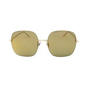 Bottega Veneta BV 0202S 004 Altın Kadın Güneş Gözlüğü