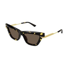 Bottega Veneta BV 1241S 002 54 Havana Kahve Kadın Güneş Gözlüğü
