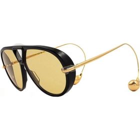Bottega Veneta BV 1273S 003 63 Pilot Siyah Kemik Kadın Güneş Gözlüğü