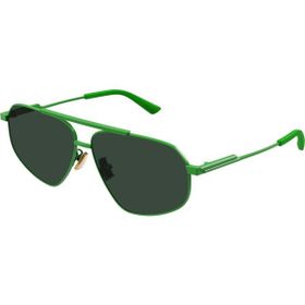 Bottega Veneta BV1194S00261 Yeşil Unisex Güneş Gözlüğü