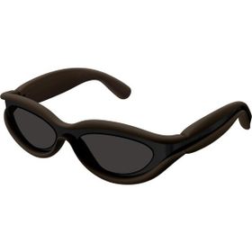 Bottega Veneta BV1211S 002 56 Koyu Kahverengi Unisex Güneş Gözlüğü