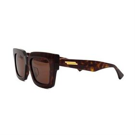 Bottega Veneta BV1212S 002 52 Kahverengi Kemik Kadın Güneş Gözlüğü