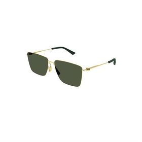 Bottega Veneta BV1267S 004 58 Unisex Geometrik Gold Metal Güneş Gözlüğü