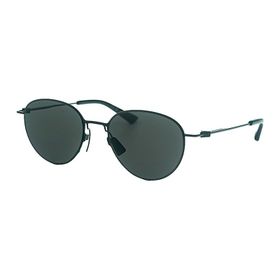 Bottega Veneta BV1268S 001 51 Unisex Oval Siyah Metal Güneş Gözlüğü