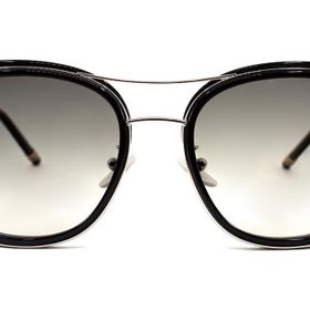 Boucheron 0022S 001 53 Unisex GRİ Köşeli Çerçeve Güneş Gözlüğü